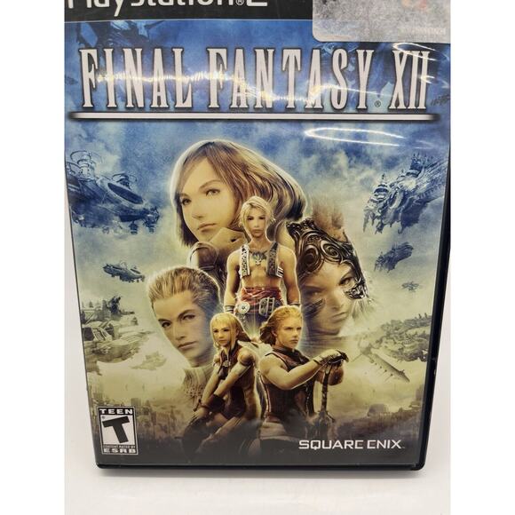 Final Fantasy XII Sony PlayStation 2 PS2, 2006 Very Good Condition Complete CIB - Picture 6 of 7
